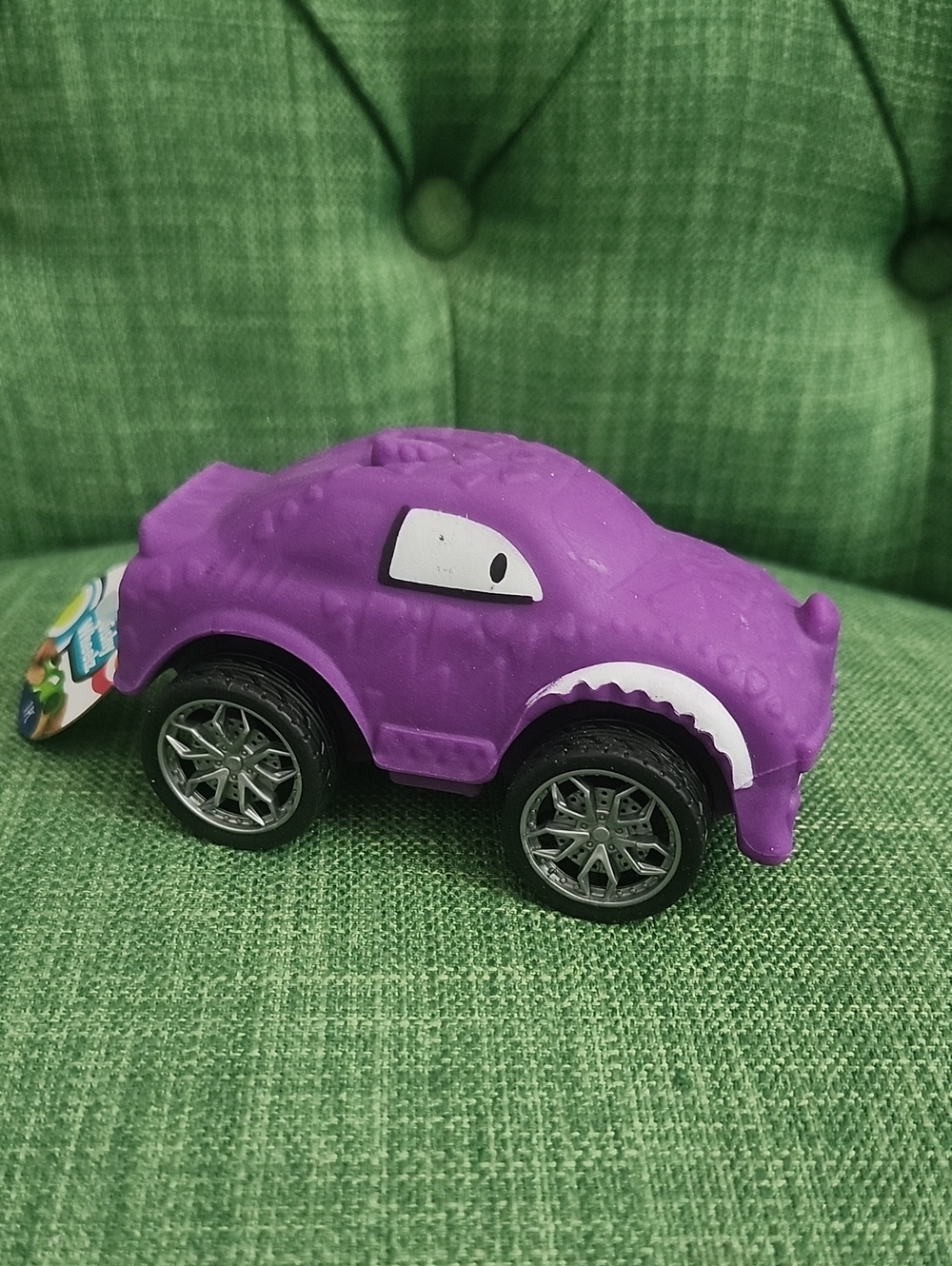 Purple Monster Squishy Stretchy Toy Car
